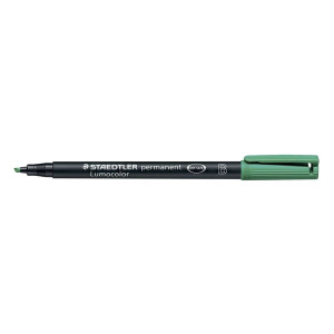 Staedtler® Feinschreiber Universalstift Lumocolor permanent, B, grün