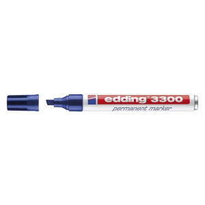 Edding 3300 Permanentmarker - nachfüllbar, 1 - 5 mm, blau