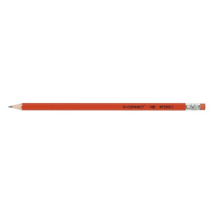 Q-Connect Bleistift, HB, mit Radierer