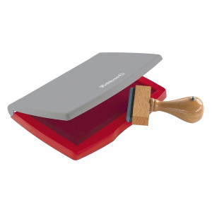 Pelikan® Stempelkissen 2E Kunststoff-Gehäuse, getränkt, 110 x 70 mm, rot
