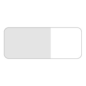 Kabelprüfplakette neutral Folie 50 x 20 mm 5 Stück/Bogen