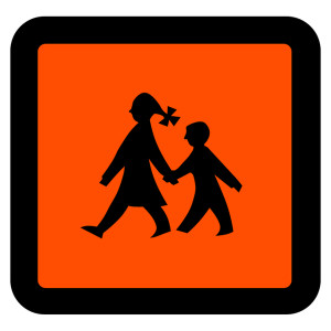 Schulbusschild