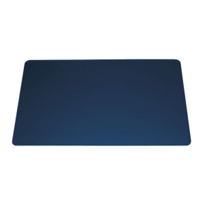 Durable Schreibunterlage mit Dekorrille - PVC, 650 x 520 mm, 2 mm, dunkelblau