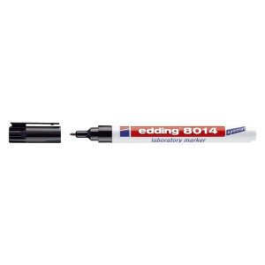 Edding 8014 Laboratory marker, ca 1 mm, schwarz