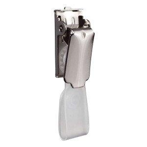 Durable Namensschild Clip - 25 Stück, drehbar, Nickel