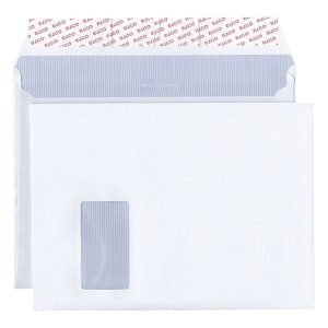 ELCO Versandtasche documento C4 plus 120g weiß Kraft mit Fenster