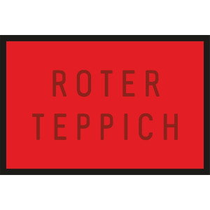Türmatte Fußmatte mit Motiv/Spruch "Roter Teppich"