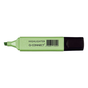 Q-Connect Textmarker - ca. 1,5 - 2 mm, pastell grün
