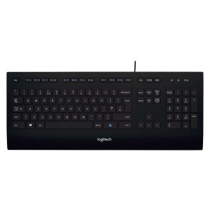 Logitech Keyboard K280e Business - USB, schwarz