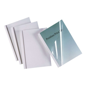 GBC Thermomappe - A4, 3 mm/30 Blatt, weiß, 100 Stück