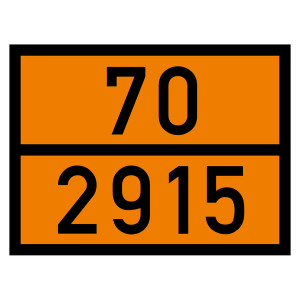 Warntafel 70 2915, orange, 400 x 300 mm