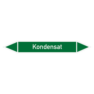 Rohrleitungskennzeichen Kondensat