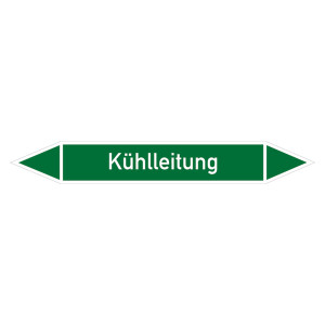 Rohrleitungskennzeichen Kühlleitung