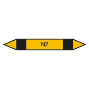 Rohrleitungskennzeichen N2