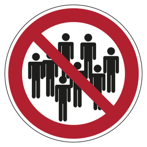 Verbotszeichen Personengruppen verboten