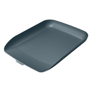 LEITZ 5358 Briefkorb Cosy - A4, Polystyrol, grau matt
