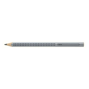 Faber-Castell Bleistift Jumbo Grip - HB, silber