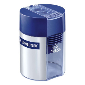 Staedtler® Doppel-Spitzdose Noris® 512 001 - Ø 8,2 mm, Ø 10,2 mm, blau