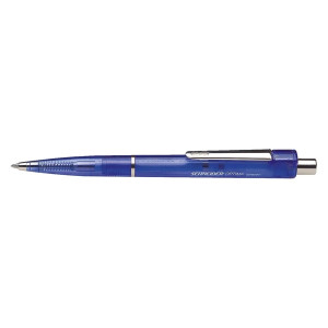 Schneider Druckkugelschreiber Optima - M, blau (dokumentenecht)