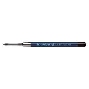 Schneider Kugelschreiber Großraummine Slider 755 - XB, schwarz (dokumentenecht)