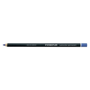 Staedtler® Lumocolor® permanent glasochrom Trockenmarker, blau