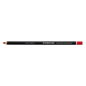 Staedtler® Lumocolor® permanent glasochrom Trockenmarker, rot