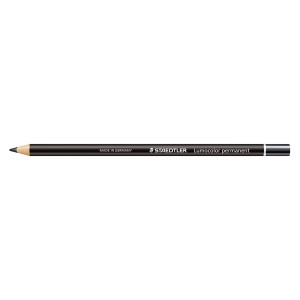 Staedtler® Lumocolor® permanent glasochrom Trockenmarker, schwarz