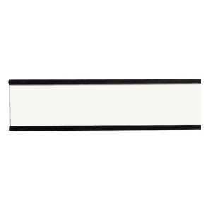 Franken Magnetschild mit C-Profil - 50 x 10 mm, 20 Stück, braun