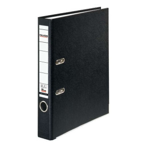 Falken Ordner PP-Color S50 - A4, 5 cm, schwarz