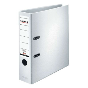 Falken Ordner PP-Color S80 - A4, 8 cm, weiß