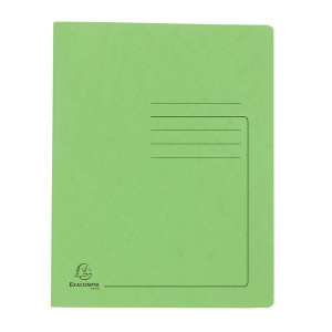 EXACOMPTA Schnellhefter - A4, 350 Blatt, Karton, 355 g/qm, lindgrün