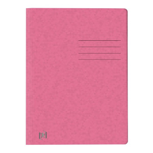 OXFORD Schnellhefter TOP FILE+ - A4, Karton 390g/qm, kfm. und Amtsheftung, rosa
