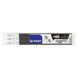 Pilot Tintenrollermine FriXion BLS-FR10 - 0,5 mm, schwarz, 3er Pack