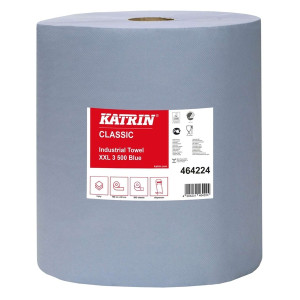 KATRIN® Wischtücher - 2 Rolle à 500 Blatt, 38 x 38 cm, 3lagig