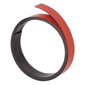 Franken Magnetband - 100 cm x 15 mm, rot