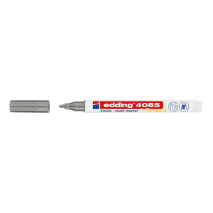 Edding 4085-054 Kreidemarker - 1 - 2 mm, silber