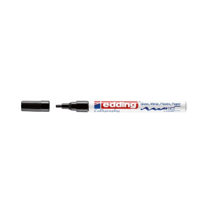 Edding 753-001 Glanzlack-Marker creative - 1 - 2,5 mm, schwarz