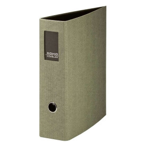 Rössler Papier 1317452679 Ordner SOHO - A4, 85 mm, Hebelmechanik, sage