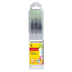 Eberhard Faber 579925 Wassertankpinsel Artist Color 3er Set