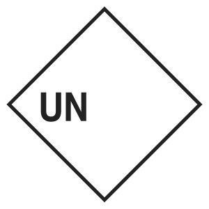 Gefahrzettel, UN-Aufkleber zum Selbstbeschriften