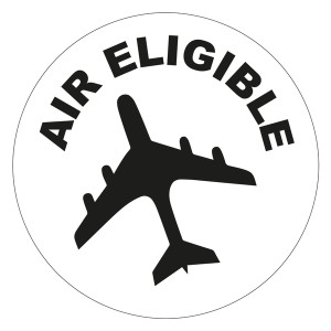 Gefahrzettel, Verpackungskennzeichen Air Eligible