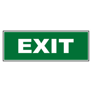 Rettungszeichen EXIT