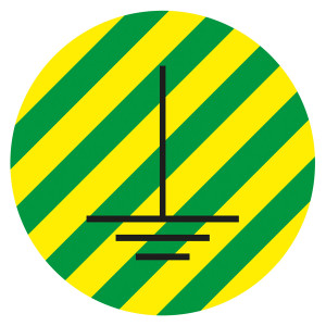 Leiterkennzeichen "Erde"