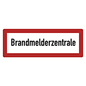 Feuerwehrzeichen Brandmelderzentrale DIN 4066