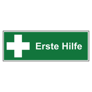 Rettungszeichen Erste Hilfe