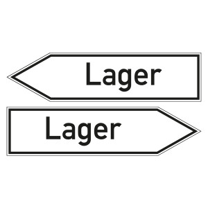Wegweiser "Lager"