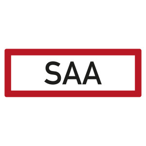 Feuerwehrzeichen SAA DIN 4066