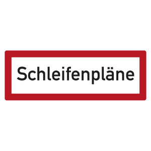 Feuerwehrzeichen Schleifenpläne DIN 4066