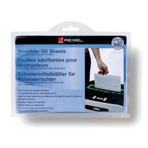 REXEL Ölblätter für Aktenvernichter - A5, 20 Stück