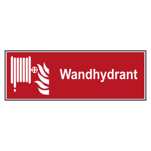 Brandschutzzeichen Löschschlauch Wandhydrant